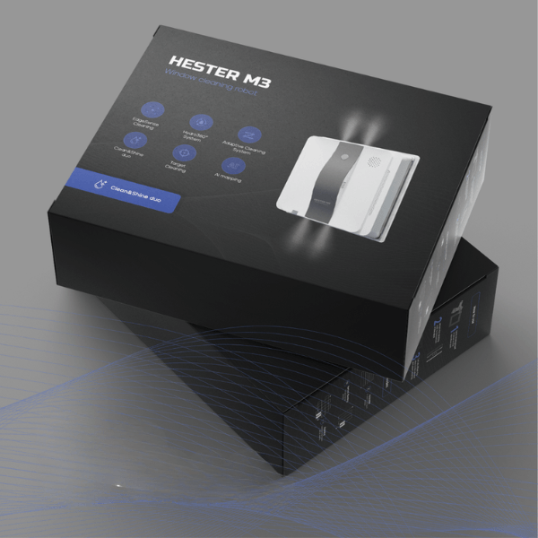 OriyaTech™ - Robô Limpa-Vidros HESTER M3 PRO